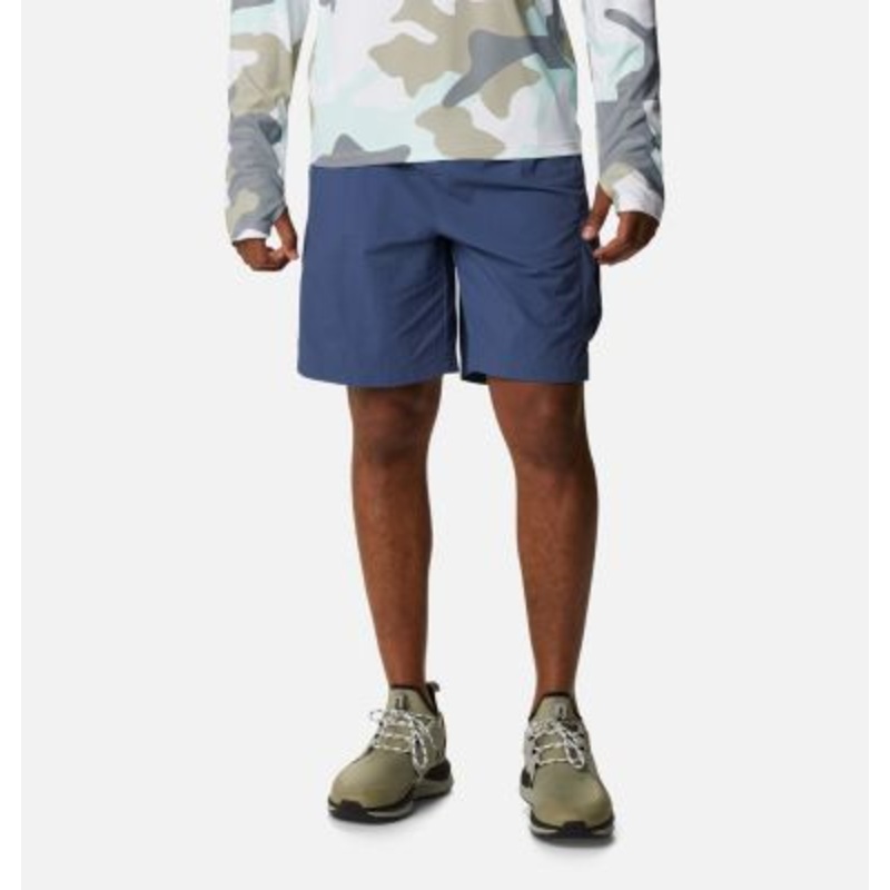 Columbia Mens Palmerston Peak Sport Shorts Blue XL
