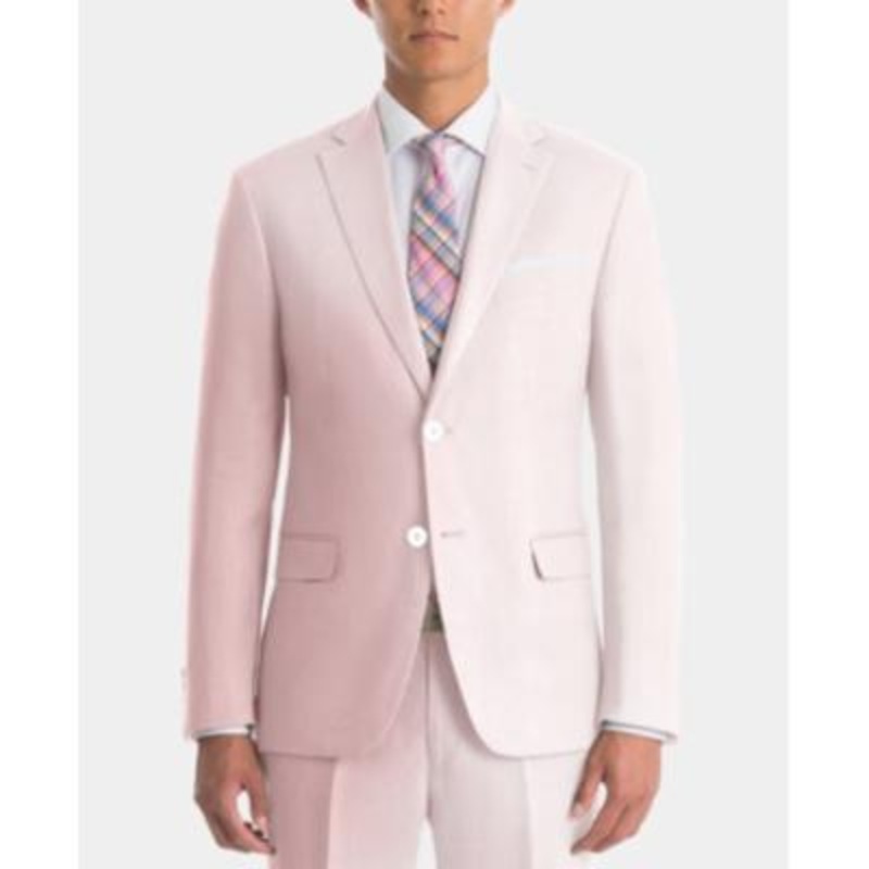 Lauren Ralph Lauren Men's Pink Ultra Flex Blazer 40R