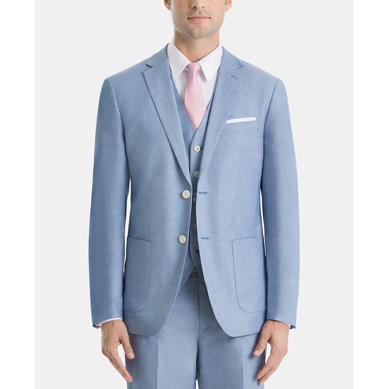 Lauren Ralph Lauren Men's UltraFlex Classic-Fit Light Blue 42L