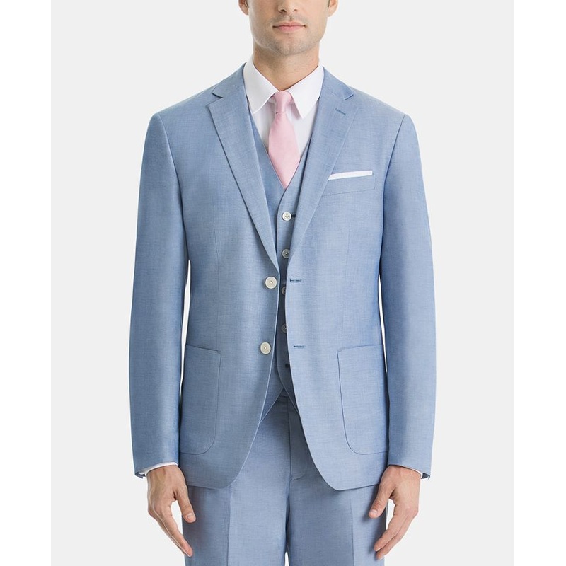 Lauren Ralph Lauren Men's UltraFlex Classic-Fit Light Blue Blazer 40R