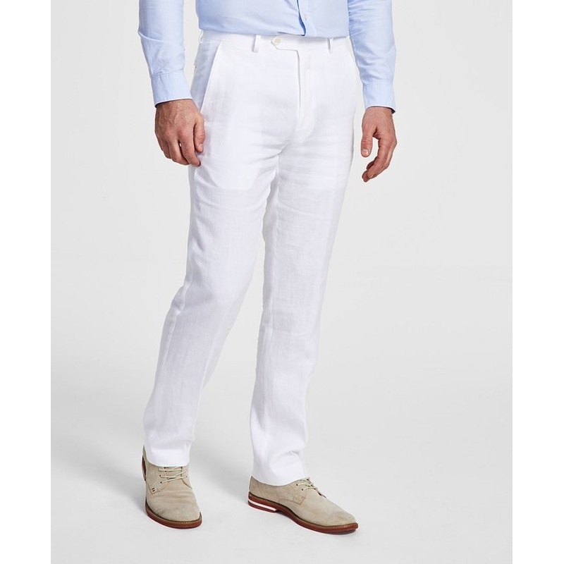 Lauren Ralph Lauren Men's UltraFlex White Linen Pants 32 x 30