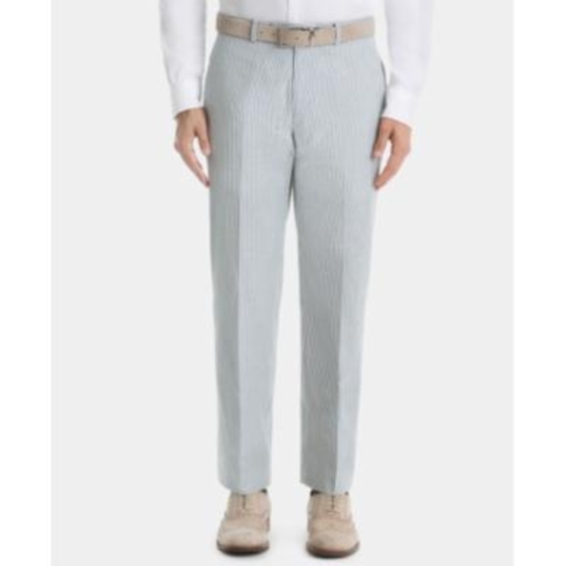 Lauren Ralph Lauren Mens UltraFlex Classic-Fit Stretch Dress Pants  Blue 34 x 34
