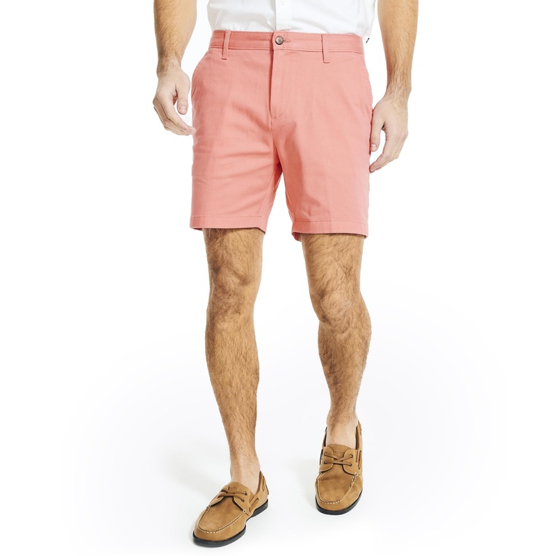 Nautica Men's Classic-Fit Deck Shorts Sugar Coral 40W