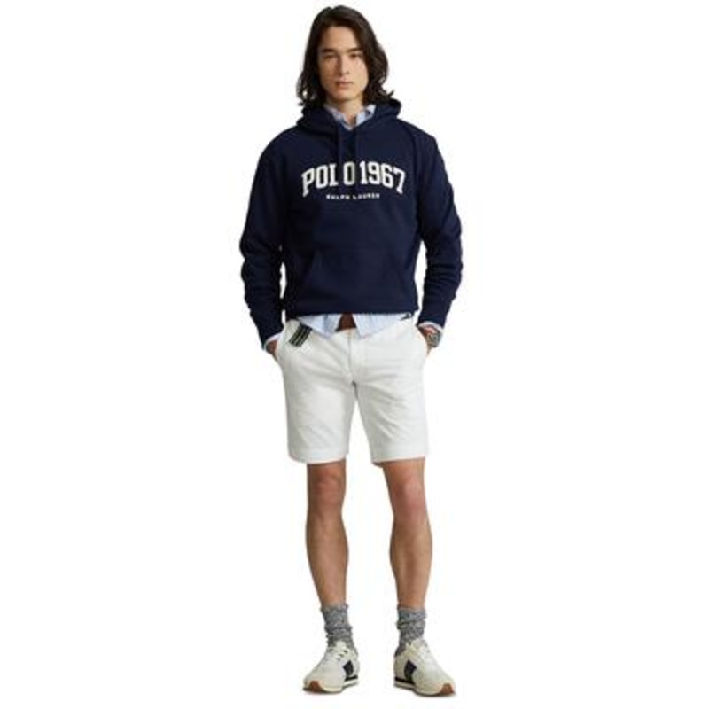 Polo Ralph Lauren Men's 9.5-Inch Stretch Slim Fit Chino Shorts White 42" Waist
