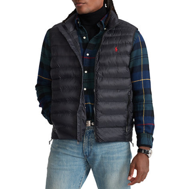 Polo Ralph Lauren Men's Packable Vest Black XLT