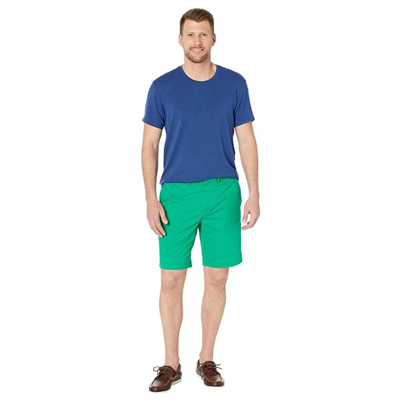 Polo Ralph Lauren Mens 9.5-Inch Stretch Shorts Green 38