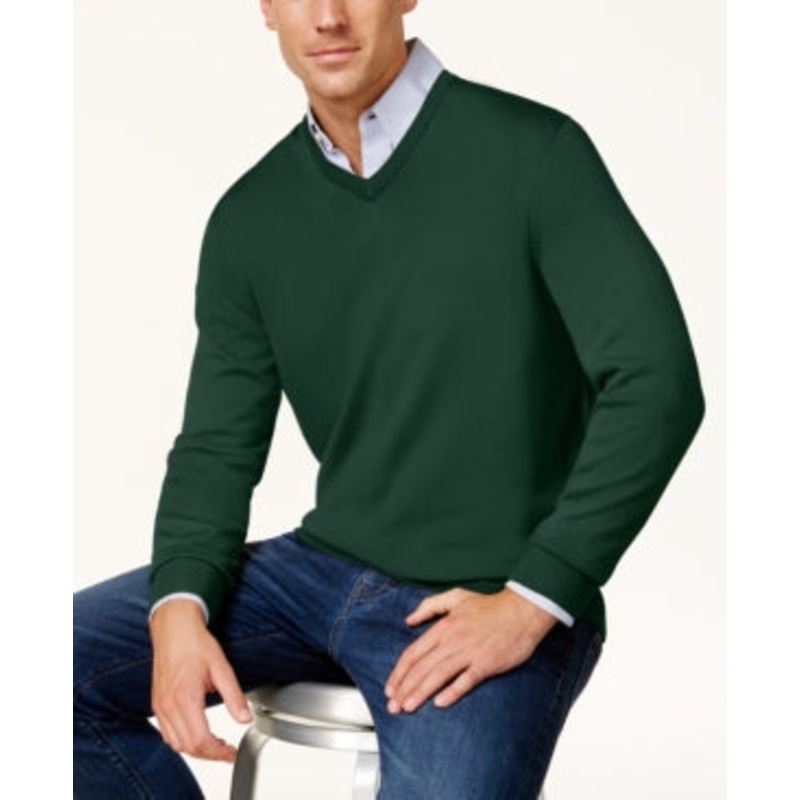 Club Room Mens Regular-Fit 1/4-Zip Ivy League Sweater XL