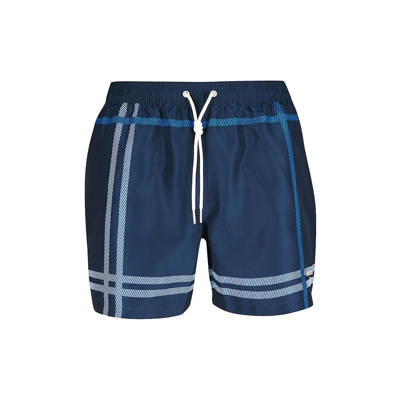 Barbour Mens Blaine Swim Shorts Blue Large