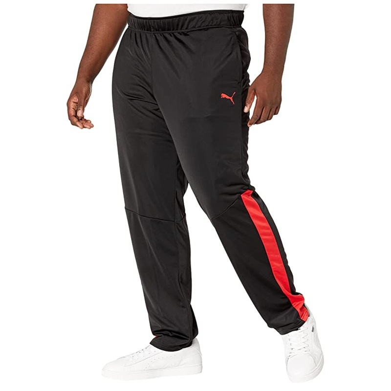 Puma Mens Contrast Pants 2.0 Black 2XLT