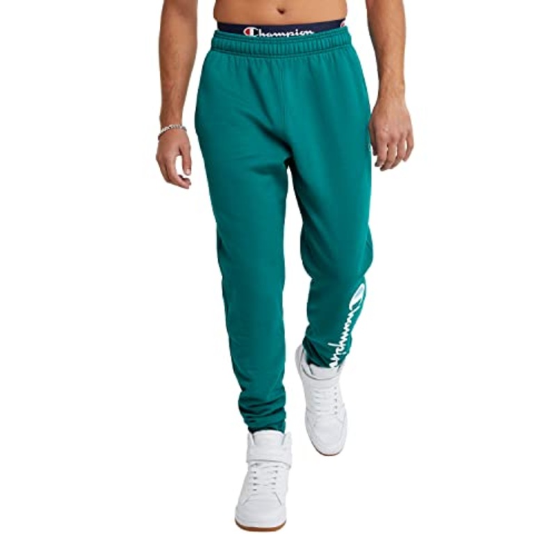 Champion Mens Powerblend Jogger Green XL