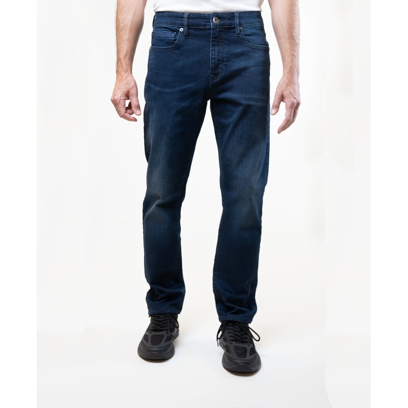 Lazer Mens Slim Fit Stretch Jeans Blue 32 x 34