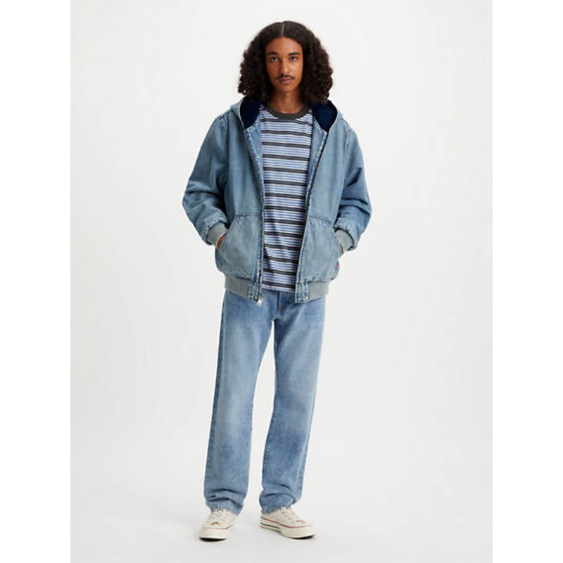 Levis Mens Potero Relaxed-Fit Jacket Indigo Blue 2XL