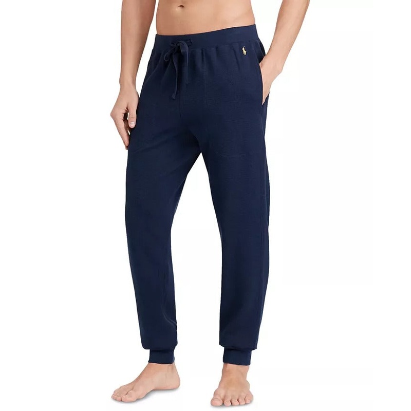 Polo Ralph Lauren Waffle Nightwear Sleep Pant Blue Small