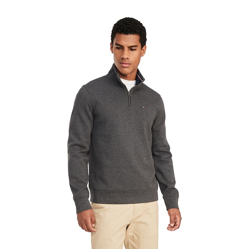 Tommy Hilfiger Big & Tall Men's Classic Fit Sweater Pullover Dark Grey 3XB