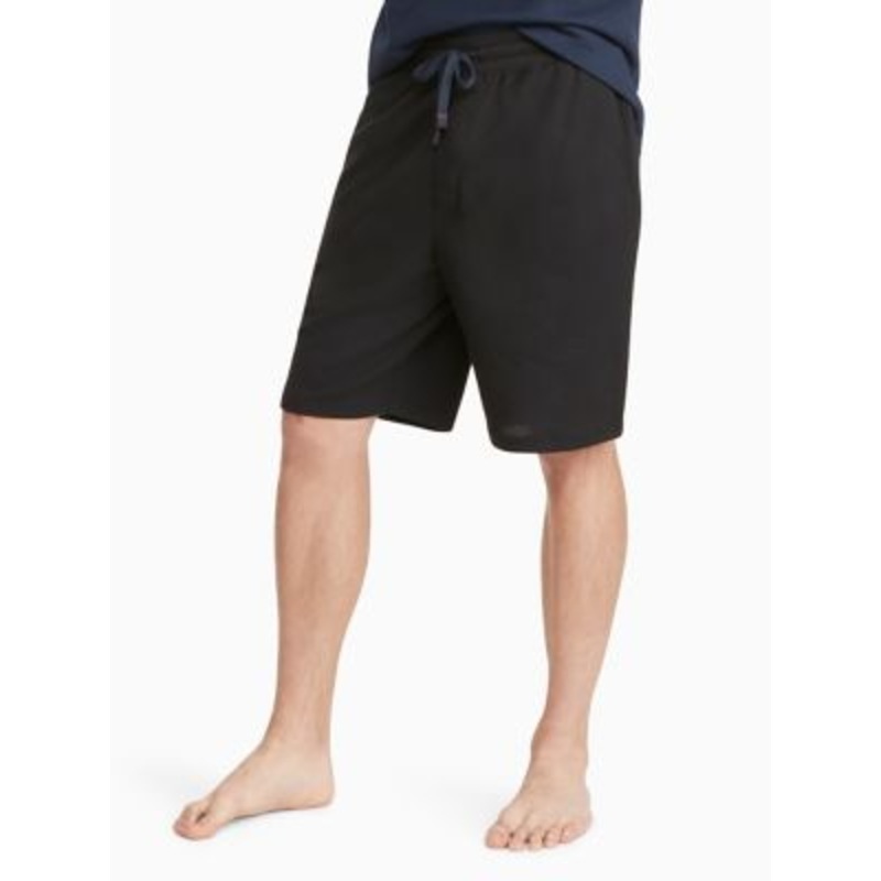 Tommy Hilfiger Mens Thermal Pajama Shorts Black XL