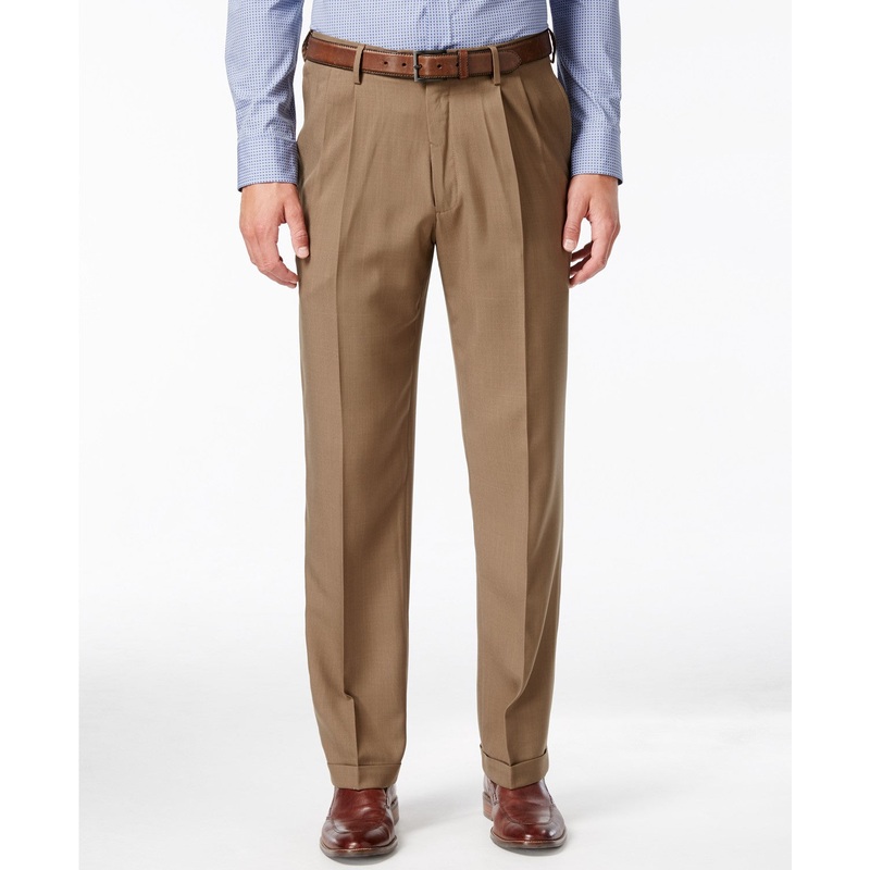Haggar Men's Khaki Dress Pants 34 x 30