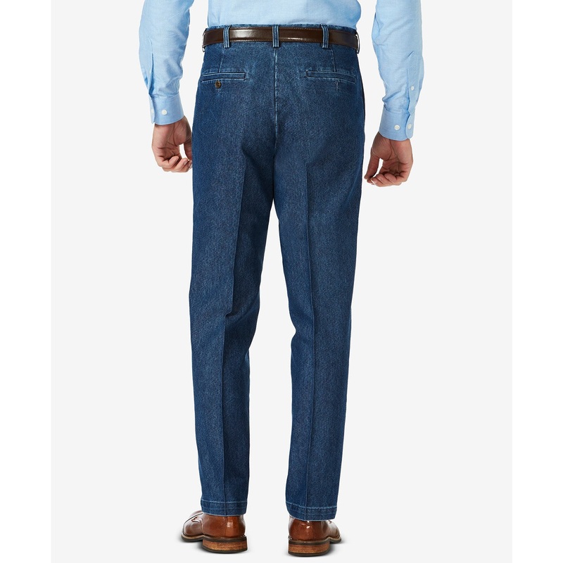 Haggar Men's Stretch Denim Pant Classic Fit 42 x 30