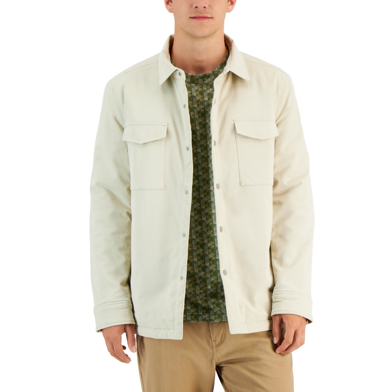 Alfani Mens Jacket Moonstruck Shirt Jacket 2XL