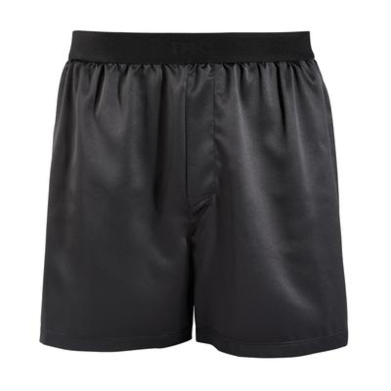 International Concepts Mens Black Boxer Shorts Size Medium