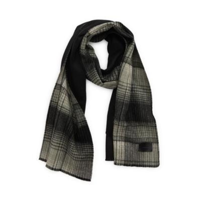 Vince Men's Plaid Scarf One-Size Multi Black