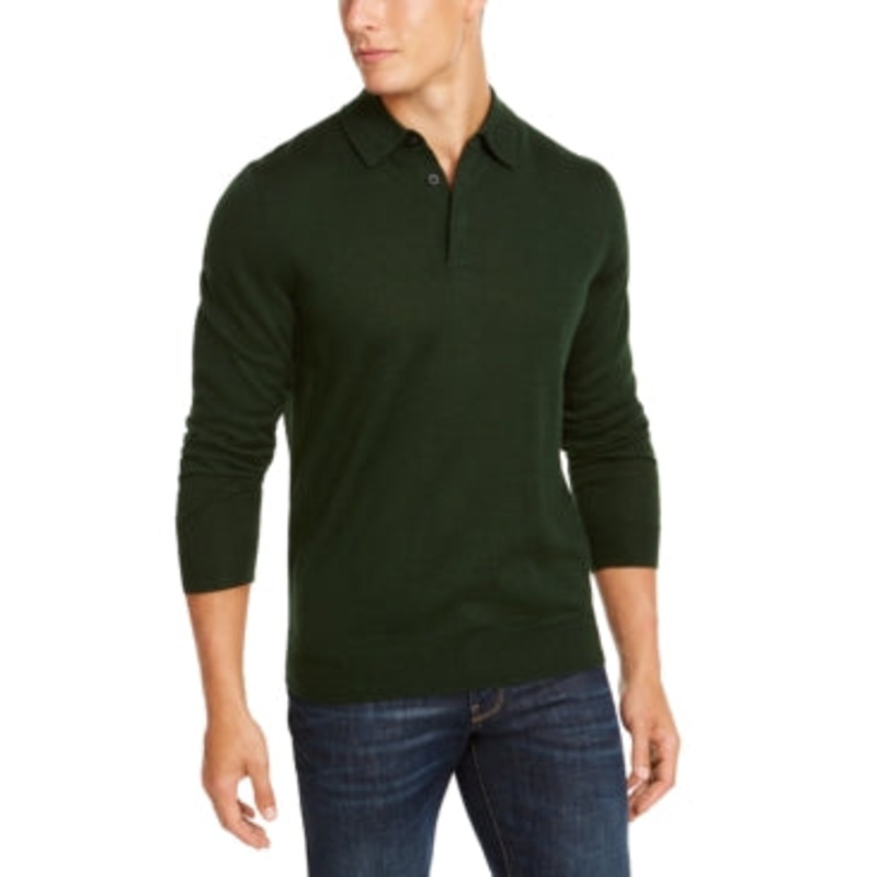 Club Room Men's Ivy League Sweater Green XL