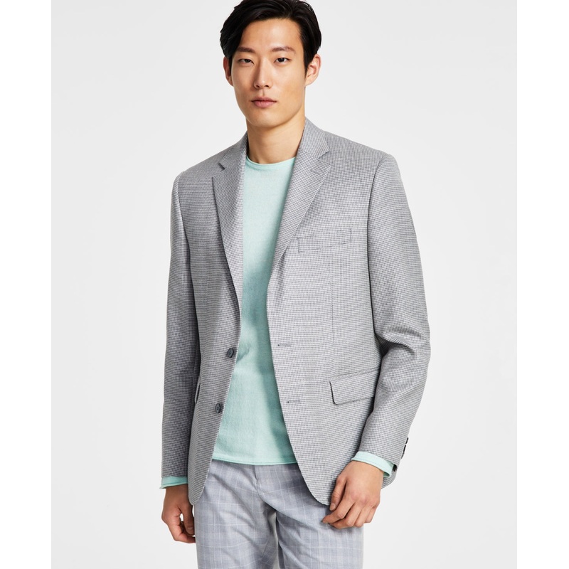 Lauren Ralph Lauren Mens Ultraflex Suit Jacket Grey 38S
