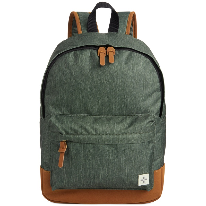 Sun Stone Mens Riley Heathered Backpack Green ONE SIZE