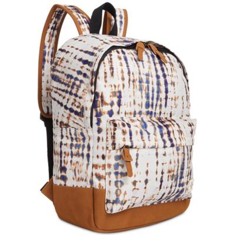 Sun Stone Mens Tie Dye Backpack White ONE SIZE