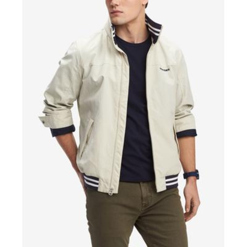Tommy Hilfiger Men's Regatta Jacket Sand Khaki XL