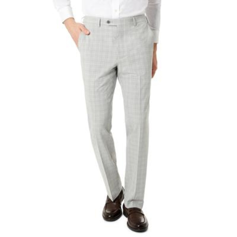 Lauren Ralph Lauren Mens Seersucker Pants Blue Striped 42 x 30