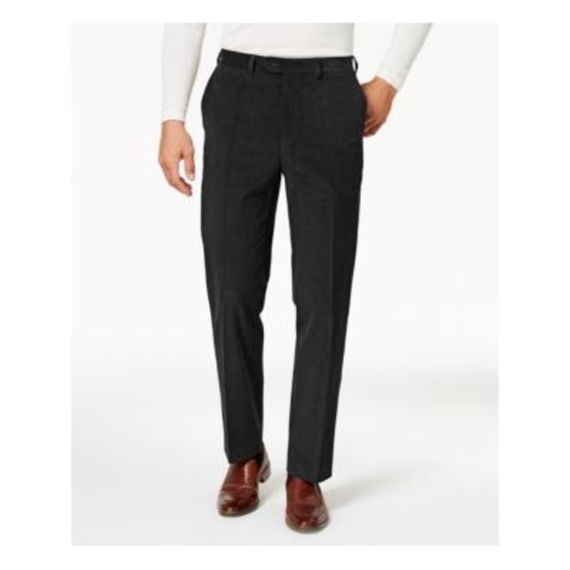 Lauren Ralph Lauren Mens Stretch Cord Black Pants 32x30