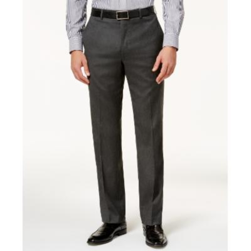 Lauren Ralph Lauren Microtwill Dress Pants Grey 42 x 34