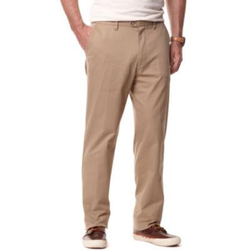 Nautica Mens Beacon Pants Tan 34 x 32
