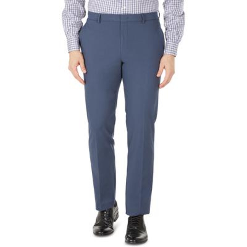 Tommy Hilfiger Mens Modern-Fit TH Flex Stretch Blue 34 x 30