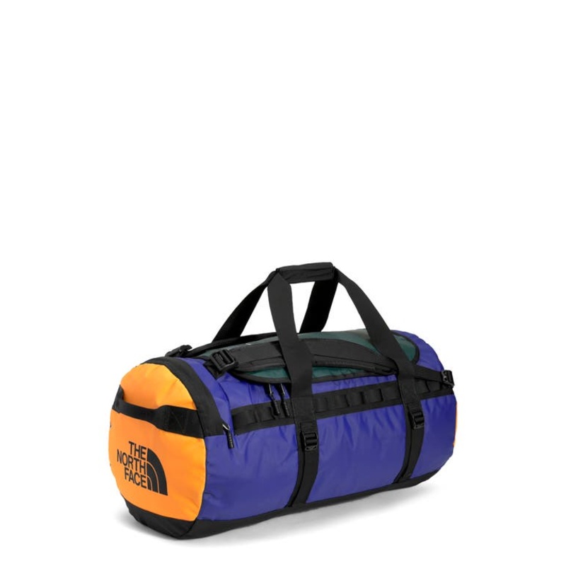 North Face Base Camp Duffel Bag Green Blue Medium