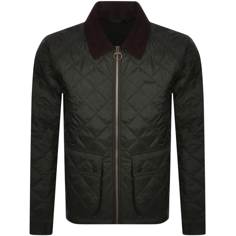 Barbour Mens Dom Quilted Jacket Sage 2XL
