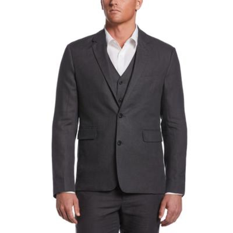 Cubavera Men's Classic-Fit Solid Delave Blackened Pearl 2XL