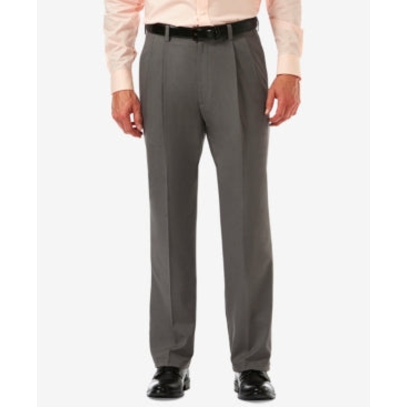 Haggar Cool 18 Pro Heather Solid Pant Classic Fit 38 x 32