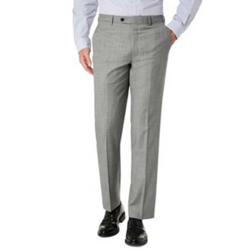 Lauren Ralph Lauren Mens Classic-Fit Stretch Suit Light Grey 46 x 32