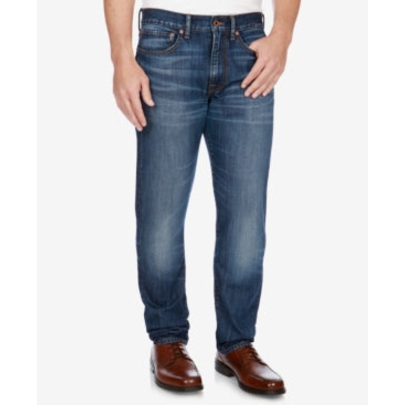 Lucky Brand Mens Slim-Fit 121 Heritage Jeans Blue 33 x 32