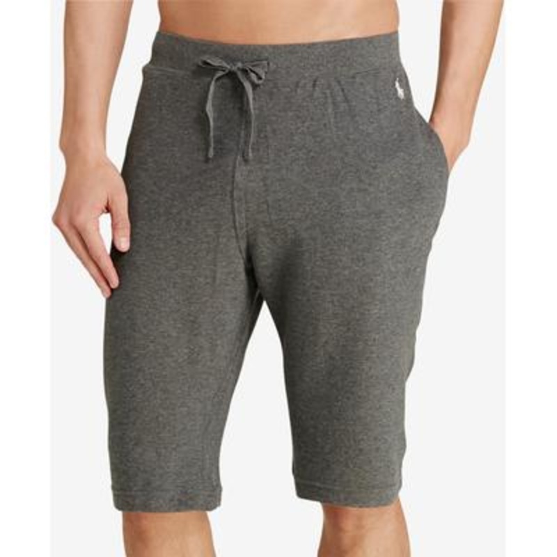 Ralph Lauren Men's Waffle-Knit Pajama Short XL Charcoal