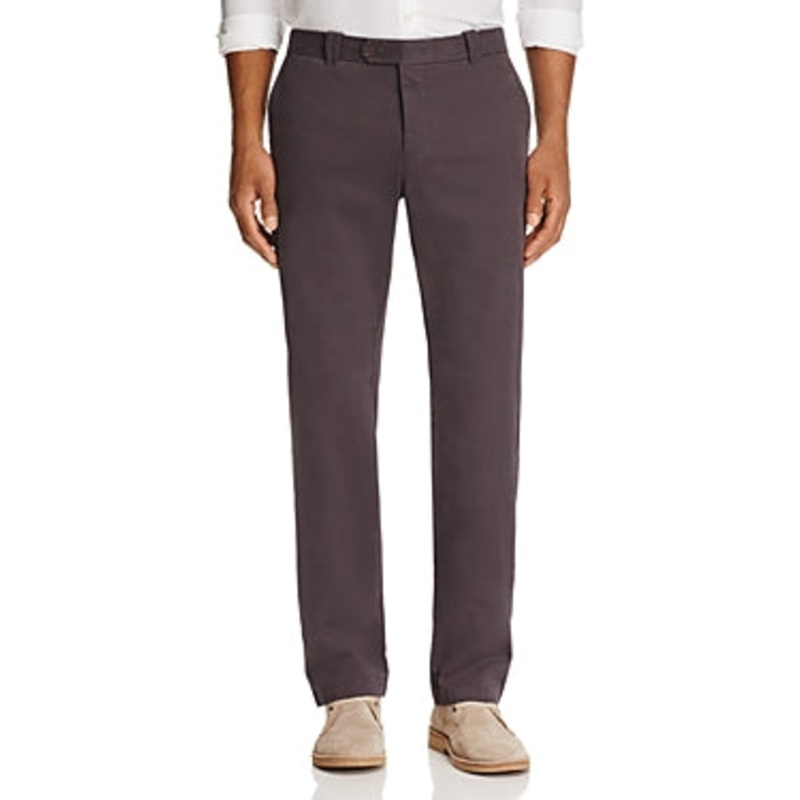 The Men's Store   Men's Pavement Grey Pima Cotton Chino 34 x 34