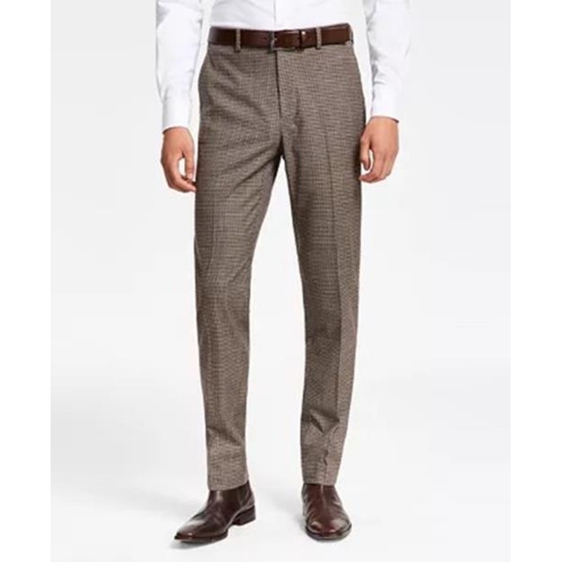 Bar III Men's Check Print Suit Pants 30 x 30
