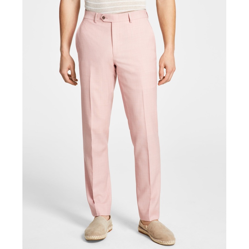 Bar III Men's Slim-Fit Wool Sharkskin Suit Pants 30 x 32