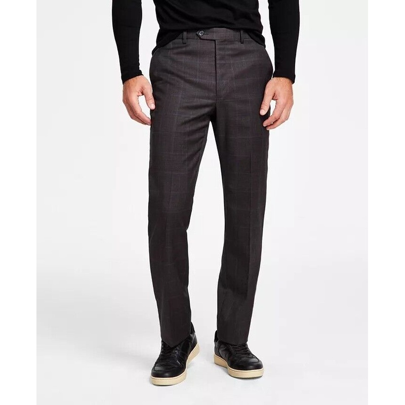 Lauren Ralph Lauren Edgewood Wool Plaid Suit Pants 40 x 32