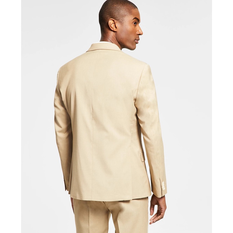 Alfani Men's Slim-Fit Caramel Suit Jacket, 46R