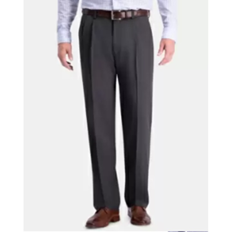 Haggar Cool 18 Pro Heather Solid Pant Classic Fit 38 x 31