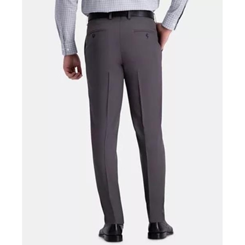Haggar Men's Premium Comfort Slim-Fit Dress Pants - Dark Grey 32 x 32