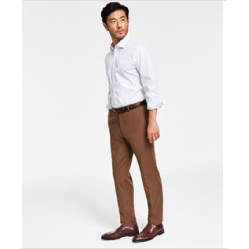 Lauren Ralph Lauren Men's Classic-Fit Dress Pants - Light Brown 34x30