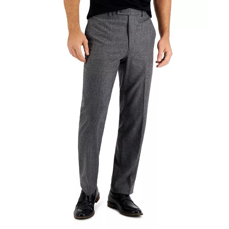 Norton Mens Wool Blend Plaid Suit Pants 40x30